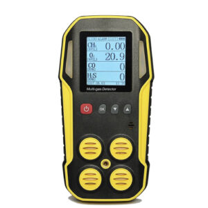Hospitality Enviro Tech Gas Detector, CH4 CO, O2, H2S Multi 4 Gas Analyzer