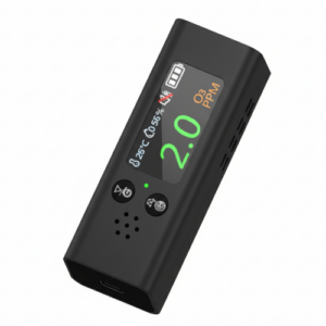 Portable Indoor Ozone Gas Detector With Type-C Charging 85dB Alarm - Hospitality Enviro Tech