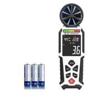 Digital Anemometer with Temperature Measurement - Hospitality Enviro Tech