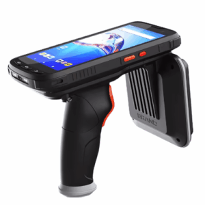 Advanced UHF RFID Handheld Barcode Scanner with Android 10 & 9000 mAh Battery - Hospitality Enviro Tech