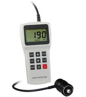Coating Thickness Gauge with Low Voltage (Rubber Sheath)