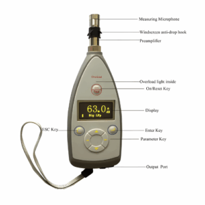 Hospitality Enviro Tech Alarm Digital Sound Level Meter