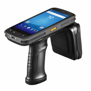 Rugged Android UHF RFID & Barcode Reader, 13MP Camera, 8000 mAh Battery, NFC - Hospitality Enviro Tech