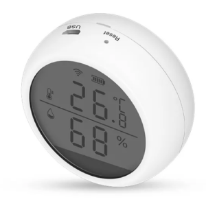 Smart Tuya Sensor with LCD Display WiFi Waterproof Enabled - Hospitality Enviro Tech