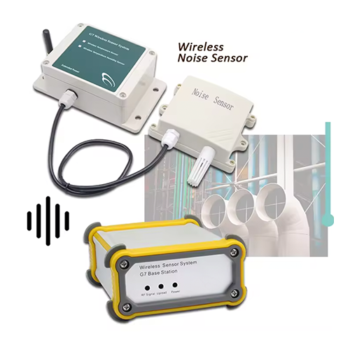 Wireless Noise Monitoring Sensor Device with RF Analog Module Alarm - Hospitality Enviro Tech