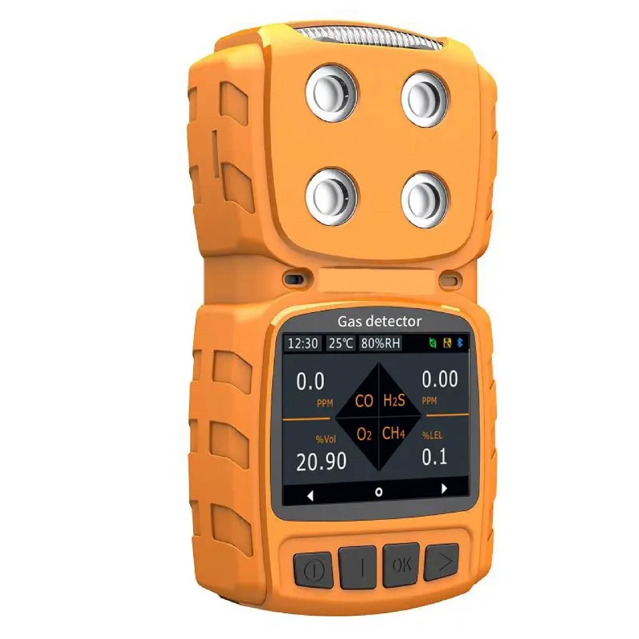 Hospitality Enviro Tech Portable Multi Gas Detector Monitor Rechargeable 4 In 1 Gas Meter Tester Analyze