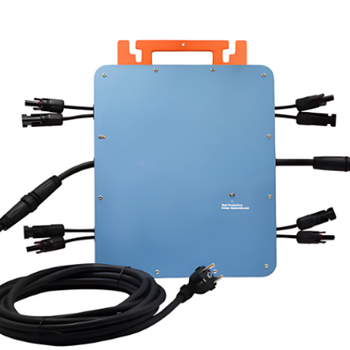 MPPT On-Grid Tie Solar Inverter 2000 W 60 V with Limiter Micro 2400 W 2 KW 230 V Plug And Play Balcony Micro Converter - Hospitality Enviro Tech