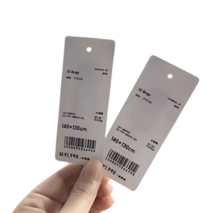 Customized UHF RFID Hanging Clothing Tags with Chips for Retail & Logistics - Hospitality Enviro Tech