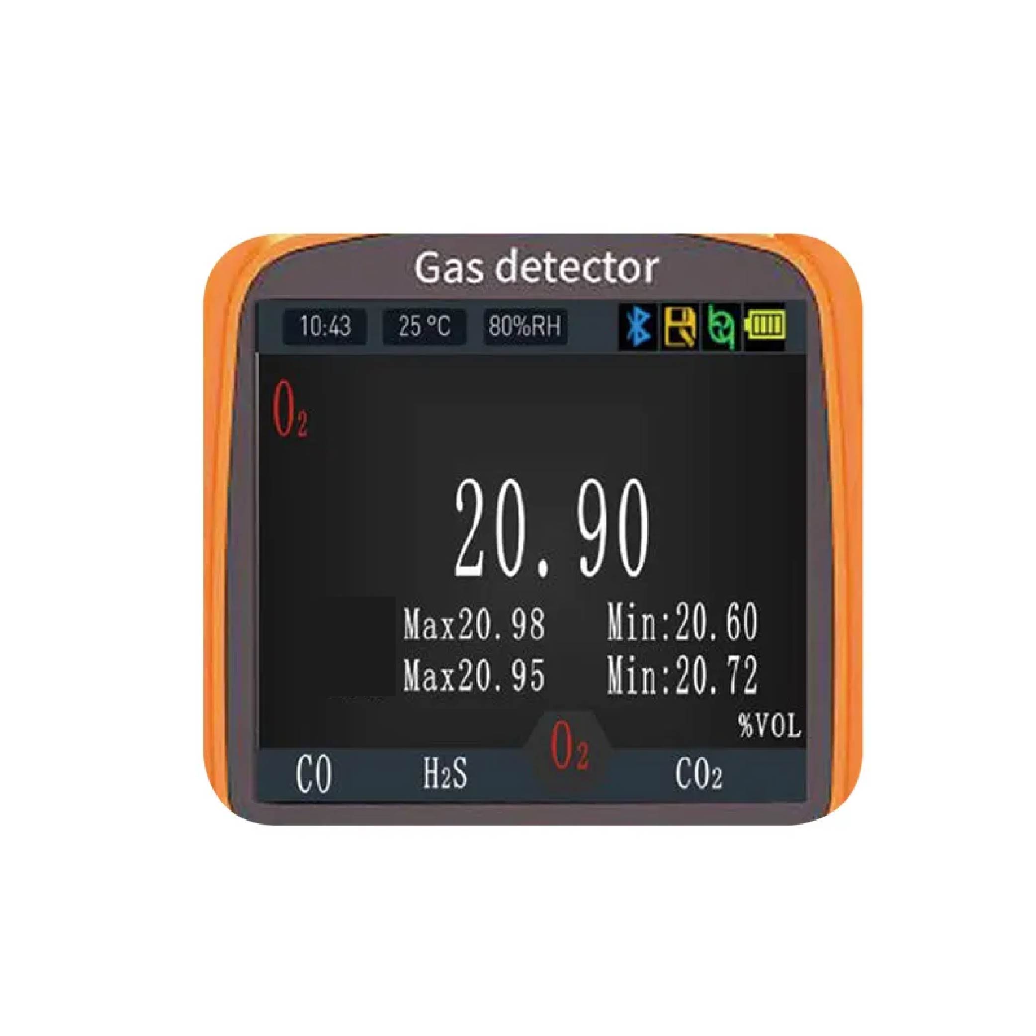 Hospitality Enviro Tech Portable Multi Gas Detector Monitor Rechargeable 4 In 1 Gas Meter Tester Analyze - Image 2