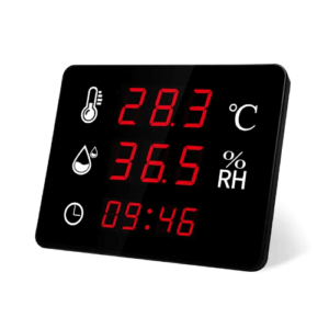 Hospitality Enviro Tech Wall-Mount LED Thermometer And AE Hygrometer