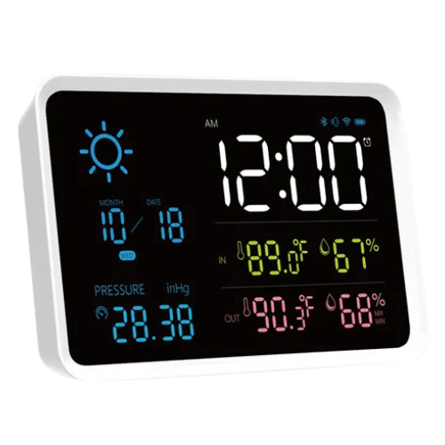 Hospitality Enviro Tech Desktop LCD Thermometer Hygrometer - Image 3