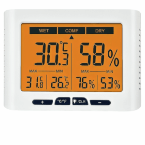 Hospitality Enviro Tech Digital Thermometer Hygrometer