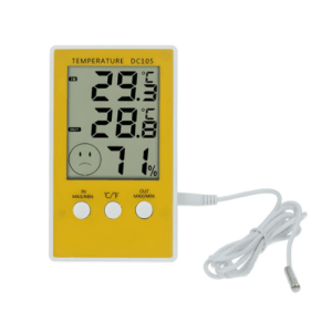 Hospitality Enviro Tech Digital Thermometer Hygrometer With Alarm