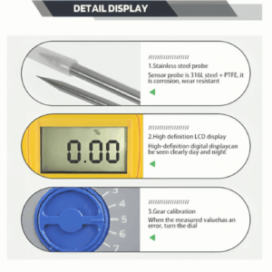 Hospitality Enviro Tech Digitronics Hygrometer Gauge