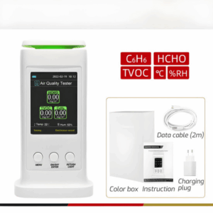 Hospitality Enviro Tech Air Quality Detector Monitor Data Analysis Hygrometer