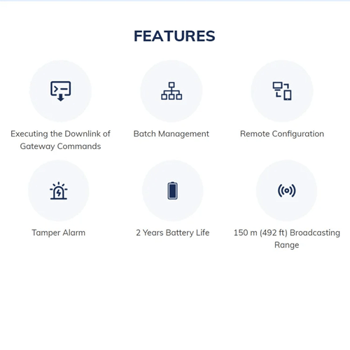 NRF 52 Series Beacon with Tamper Alarm, 2-Year Battery Life, and 150m Range - Hospitality Enviro Tech - Image 2