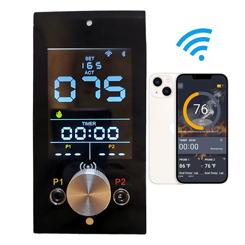 WiFi & BLE Control Wood Pellet Smoker BBQ PID Controller - Hospitality Enviro Tech - Image 2