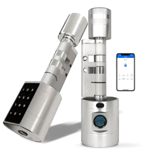 WiFi BLE Digital Door Lock with Mechanical Key - Hospitality Enviro Tech