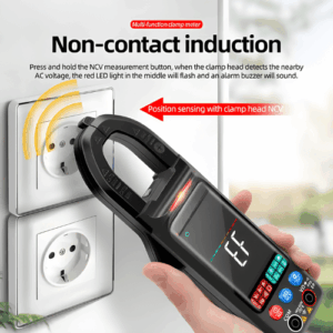 Smart Digital Clamp Meter with Auto-Range & LCD Backlight – Hospitality Enviro Tech