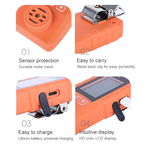 Hospitality Enviro Tech Portable Combustible Gas Detector - Mini USB Output - Image 5