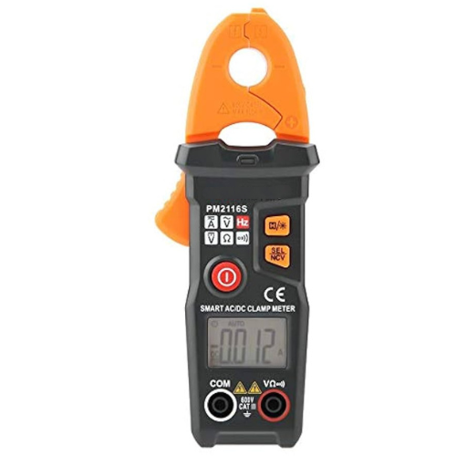 PM2116S Pocket Sized Intelligent AC/DC Digital Clamp Meter – 6000 Count