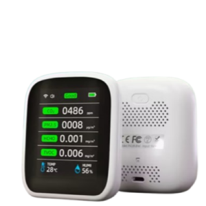 Portable HCHO & TVOC Indoor Air Quality Monitor with LCD & Data Log – Hospitality Enviro Tech