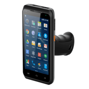 Industrial PDA Barcode Scanner with Ergonomic Pistol Grip - Hospitality Enviro Tech