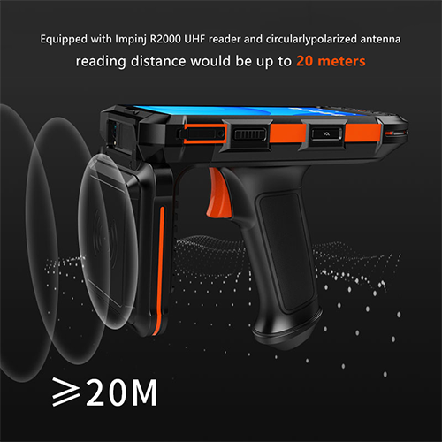 13.56MHz NFC 860-960MHz Long Range Handheld RFID Scanner - Hospitality Enviro Tech - Image 2