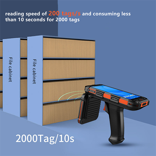13.56MHz NFC 860-960MHz Long Range Handheld RFID Scanner - Hospitality Enviro Tech - Image 3