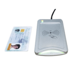 Hospitality Enviro Tech RS232 RFID Insertion Contact Desktop Smart Card Reader 13.56 MHz - Image 2