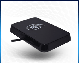 Hospitality Enviro Tech RS232 RFID Contactless Smart USB Small Card Reader 13.56 MHz - Image 2