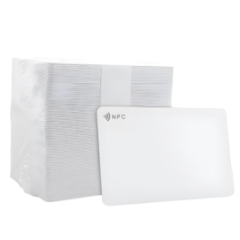 Custom 13.56 MHz UVNFC Card with Metal Finish for Banks - Hospitality Enviro Tech