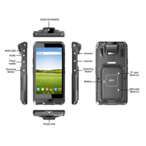 Handheld UHF RFID Scanner with GPS for Efficient Tracking - Hospitality Enviro Tech