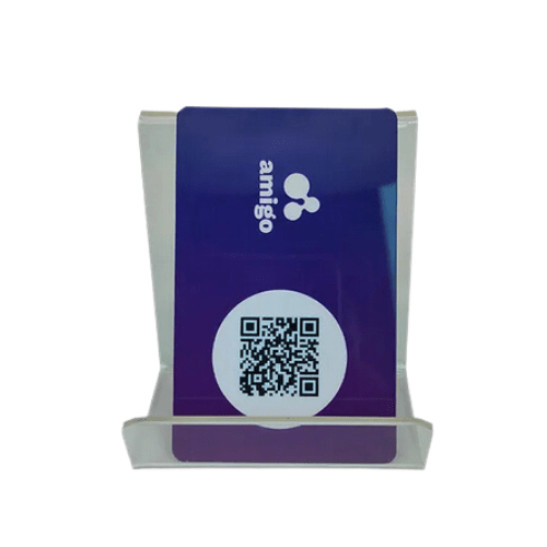 Hospitality Enviro Tech Motion RFID Logo QR Code Google Review Business Card Tag 13.56 MHz