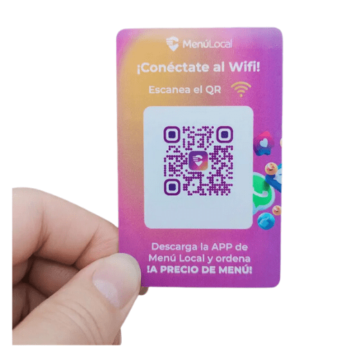 Hospitality Enviro Tech Motion RFID Logo QR Code Google Review Business Card Tag 13.56 MHz - Image 3