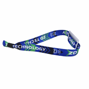 Hospitality Enviro Tech Plastic Clip QR Code Printable RFID Wristband