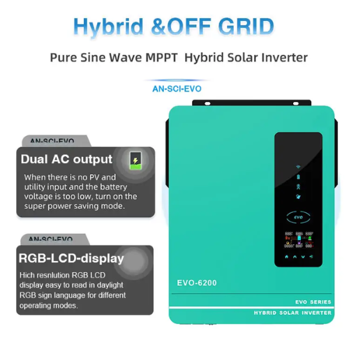 Off Grid 3 KW 5 KVA MPPT Solar Hybrid Inverter With Pure Sine Wave - Hospitality Enviro Tech - Image 2