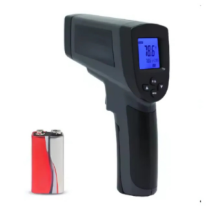 Dual Laser Infrared Thermometer with Adjustable Emissivity – Hospitality Enviro Tech