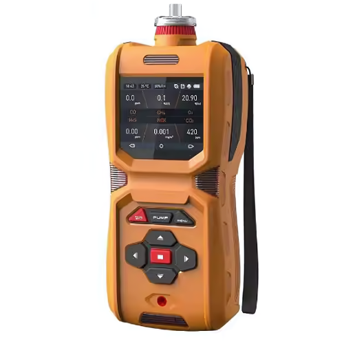 Hospitality Enviro Tech Six In One Gas Detector Portable Multi Gas Monitor Portable Combustion Gas Analyzer