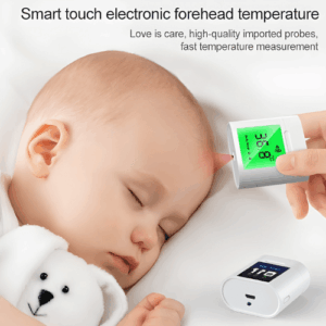HET Wireless Earbud Forehead Thermometer