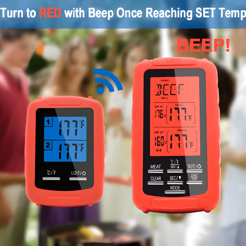 HETWaterproof Meat Dual Thermometer - Image 3