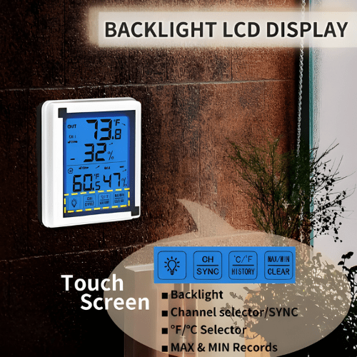 HET Wireless Hygrometer And Humidity Monitor - Image 3