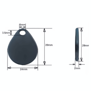 HF RFID Laundry Tag - Waterproof & High-Temperature Tolerant - Hospitality Enviro Tech