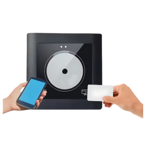 NFC & RFID QR Code Reader, RS232/RS485, 125kHz/13.56MHz - Hospitality Enviro Tech