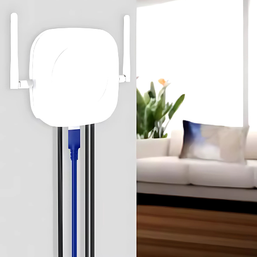 White LoRaWAN Gateway with BLE and PoE Support and Powerful Distance Range - Hospitality Enviro Tech