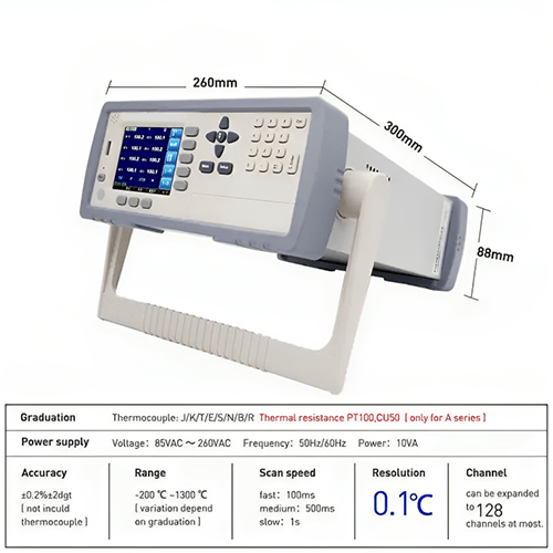 Hospitality Enviro Tech Multi-Channel Temperature Recorder Data Logger