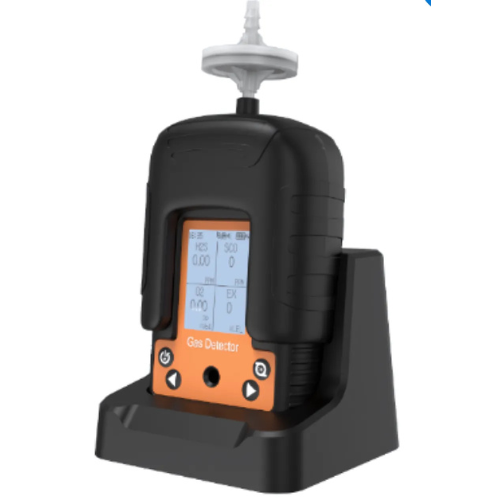 4-in-1 Gas Detector w/ Vibration, Light Alarms, Pump – Hospitality Enviro Tech