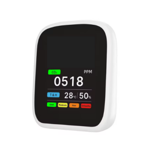 Multifunctional CO and CO2 Air Quality Monitor with Temp and Humidity Sensor - Hospitality Enviro Tech