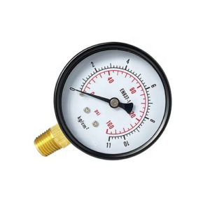 Radial Bottom Connection Pressure Gauge Manometer - Hospitality Enviro Tech