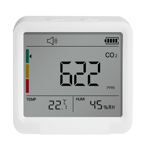 3 in 1 Indoor Air Quality Monitor with CO2, Temperature Humidity - Hospitality Enviro Tech